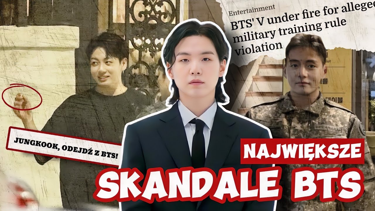 *NAJWIĘKSZE* SKANDALE W KARIERZE BTS