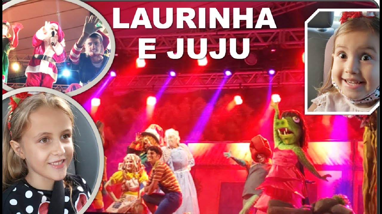 TEATRO DRIVE-IN NO SÍTIO DO PICA PAU AMARELO - CUCA EMÍLIA SACI E PAPAI NOEL - Laurinha e Juju KIDS
