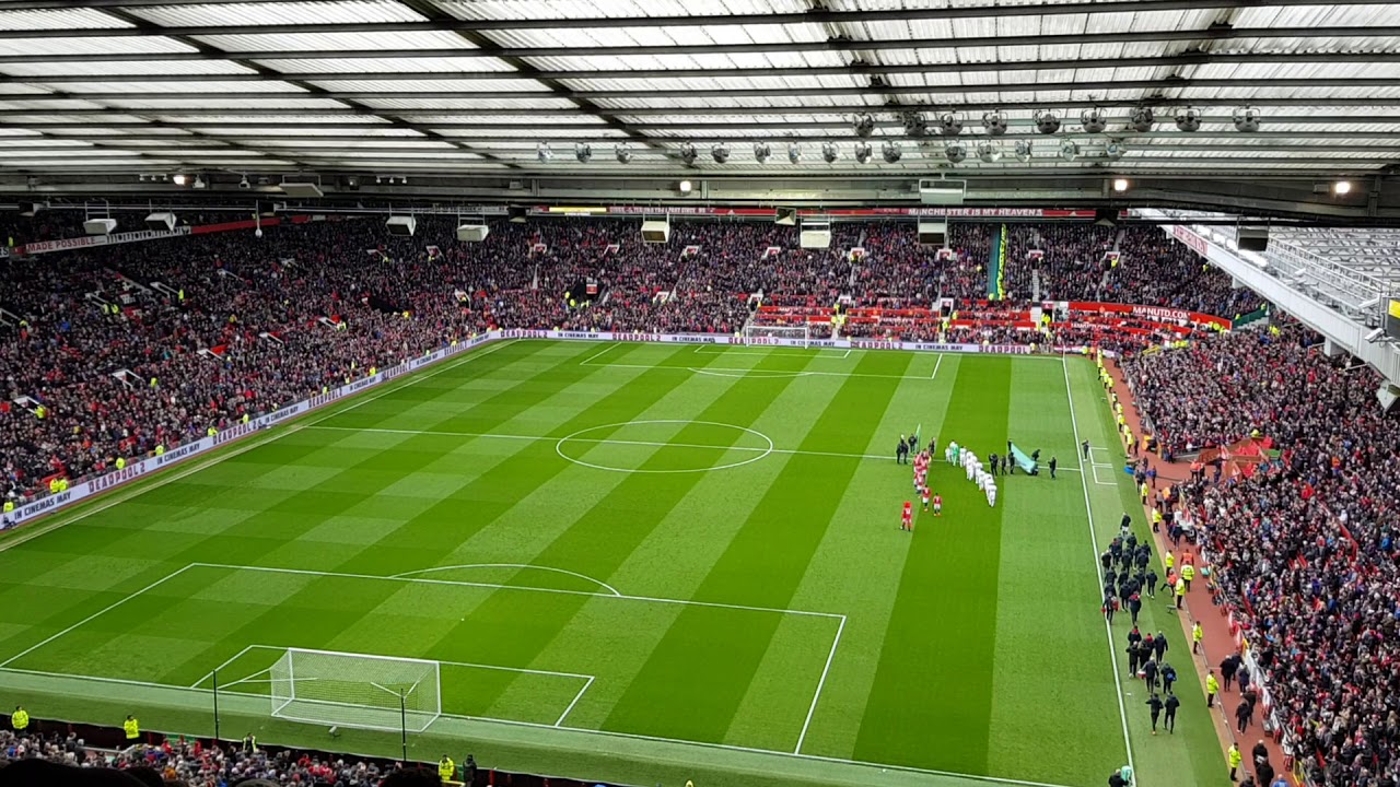 Manchester United vs Swansea City Premier League 2018 Players Entrance HD