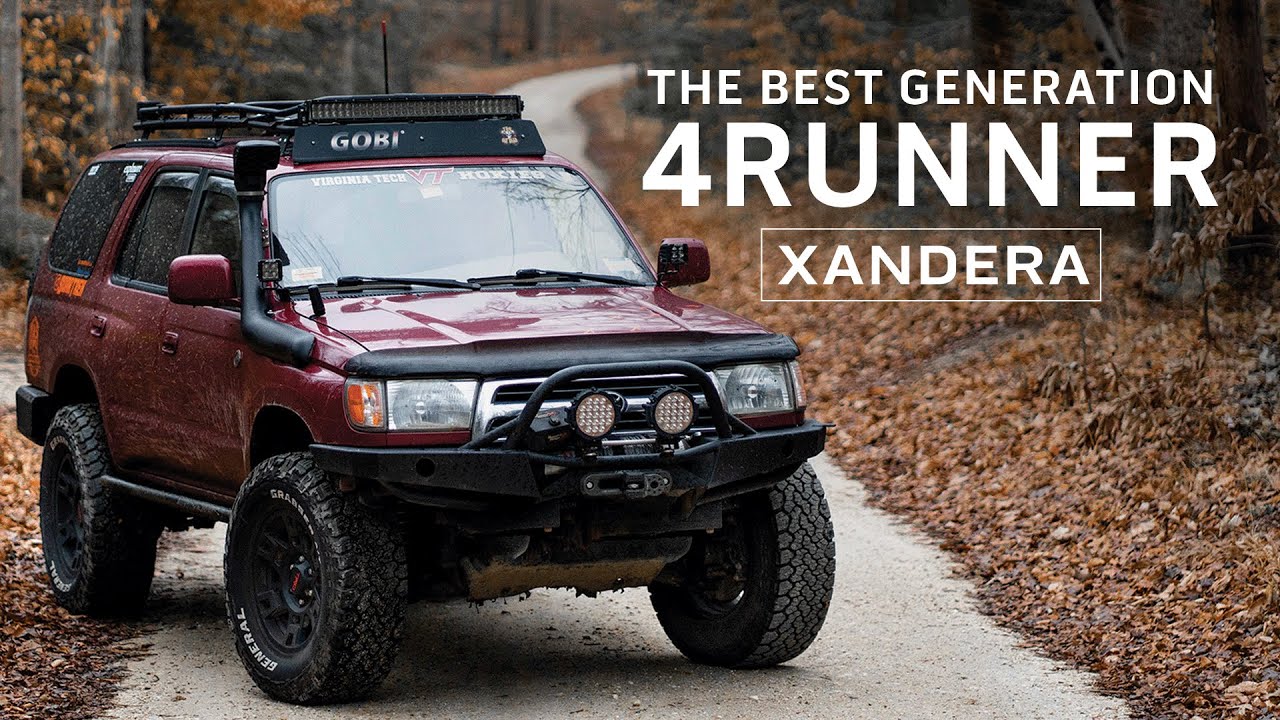 Toyota 4runner Overland Build | Original Owner Manual 3rd Gen SR5 | XANDERA