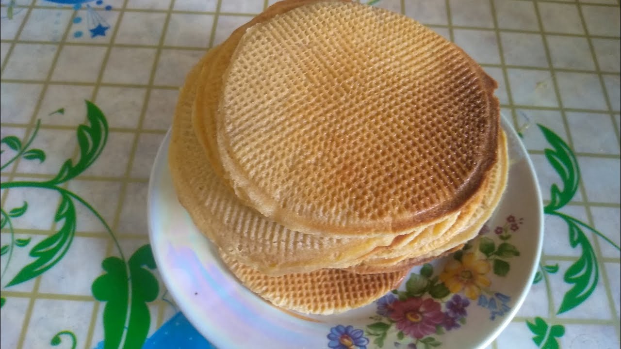 Голландские вафли. Классический рецепт.