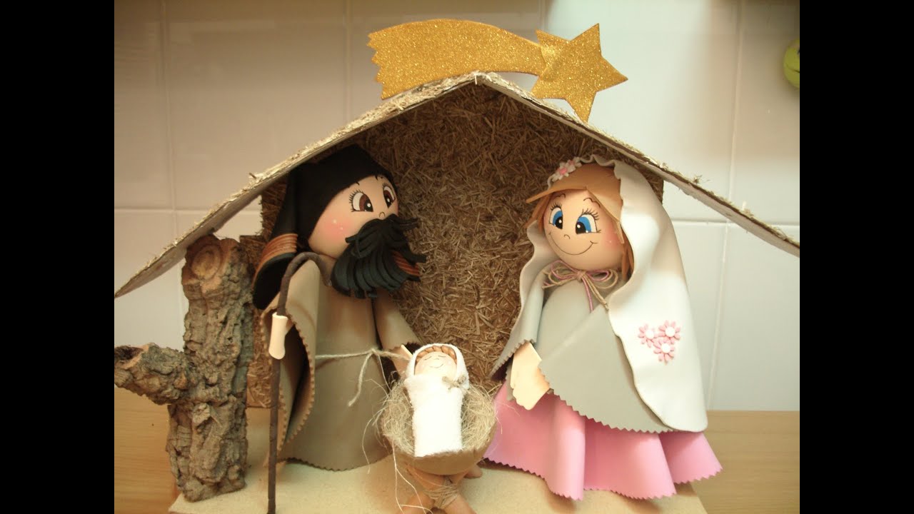 Como hacer Nacimiento Fofuchos #Fofuchas #Nacimiento #Navidad