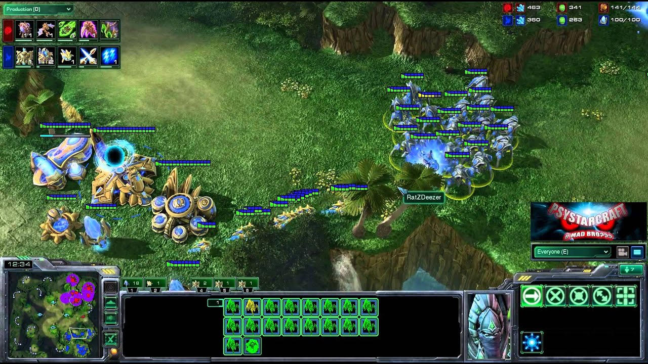 SC2 RatzDeezer[P] vs [Z]vilePsY