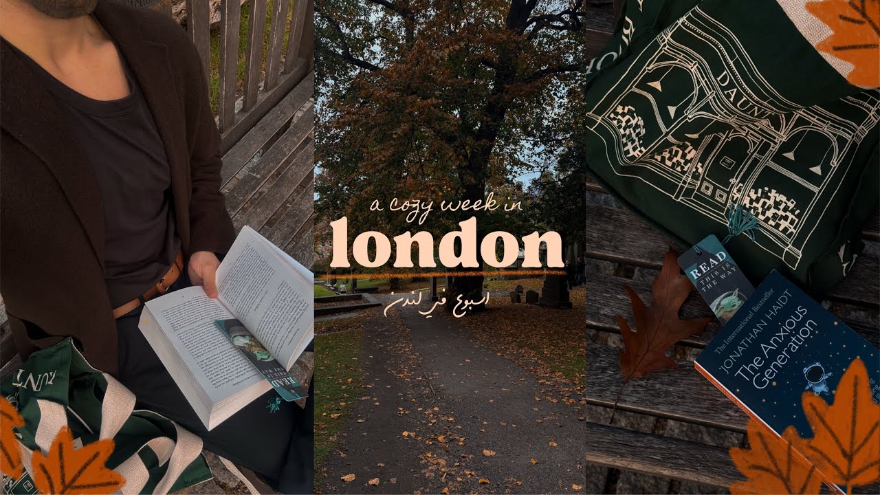 a week in london | bookstores, cafes, & a trip to edinburgh 🍁