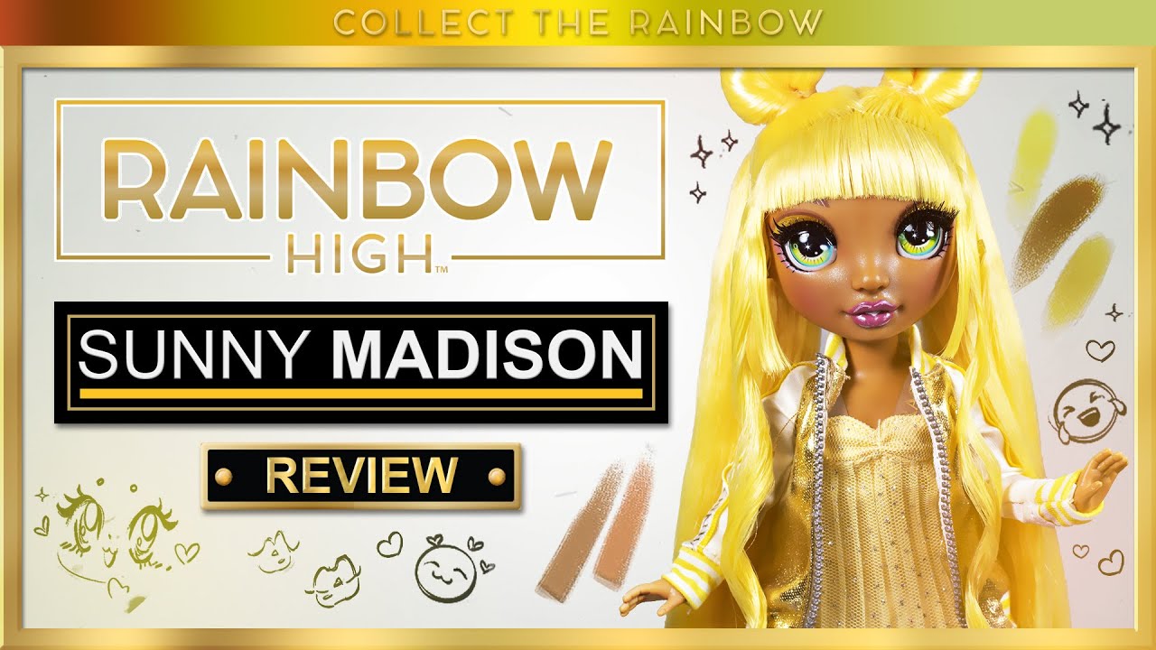 Review SUNNY MADISON, Series 1 🌈 Especial Rainbow High 🌈