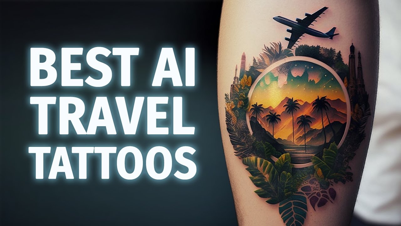 AI Tattoos That Tell the Story of Travel