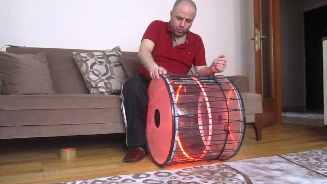EKER PERCUSSION CAM KASNAK KUMANDALI IŞIKLI ASMA DAVUL 0542 290 51 51
