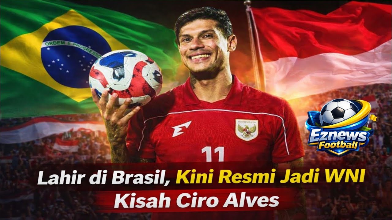 Lahir di Brasil, Kini Resmi Jadi WNI | Kisah Ciro Alves