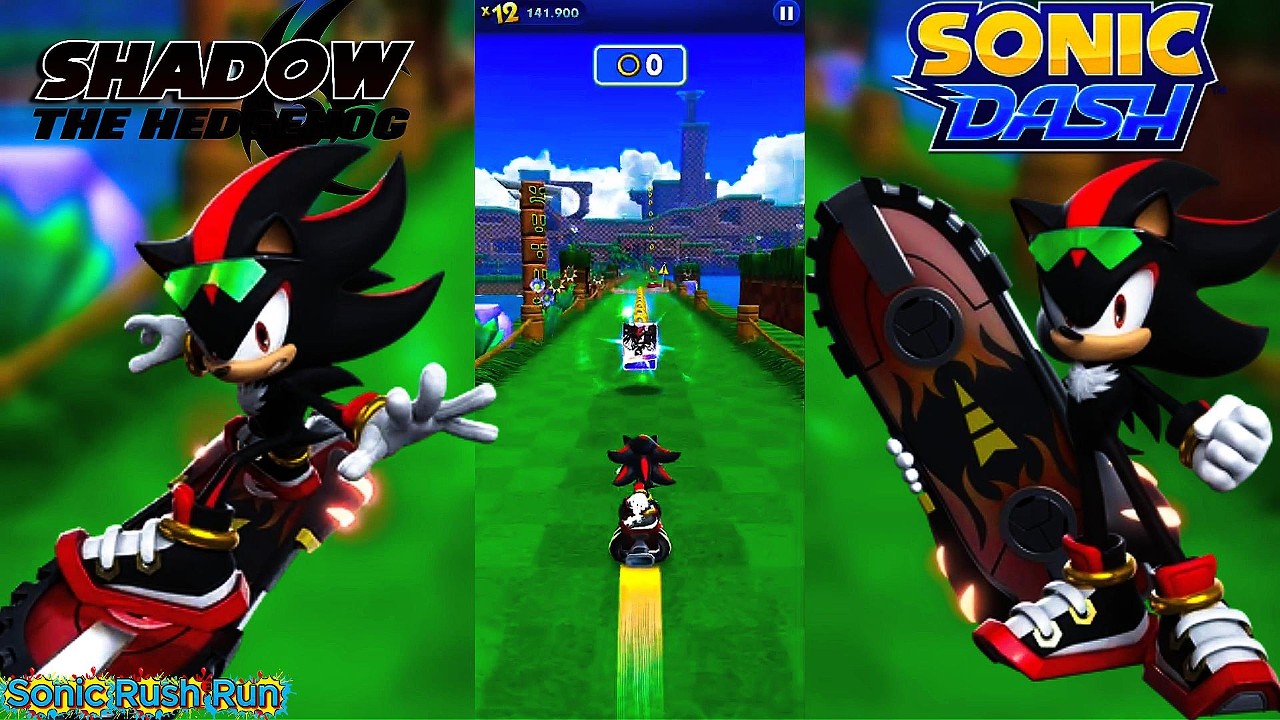 Shadow Extreme Gear Dominates Sonic Dash High-Speed Race vs Eggman