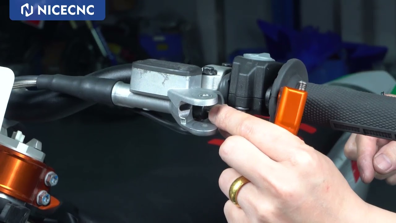NICECNC | How to install A Brand New Clutch Lever For KTM Husqvarna GasGas Beta
