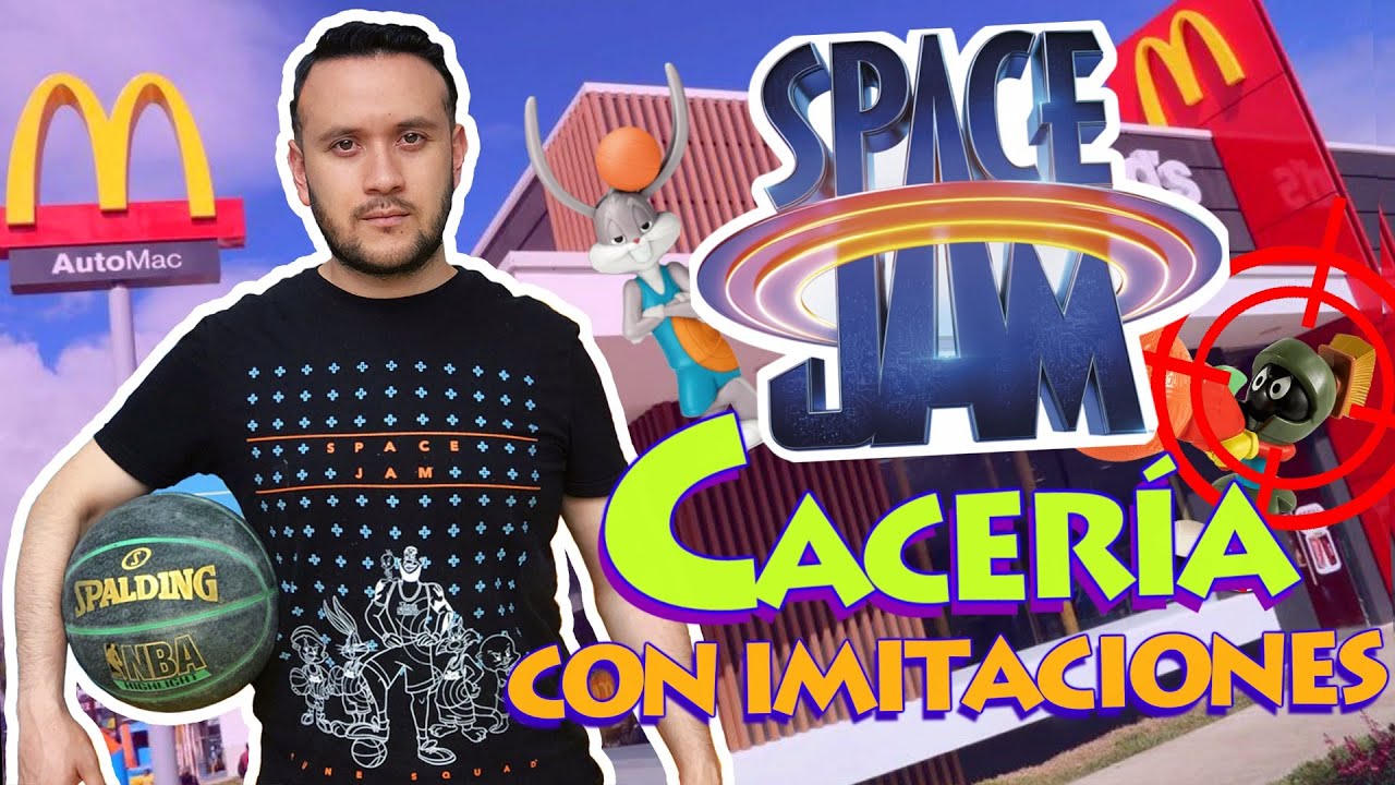 🏀 BUSCANDO JUGUETES DE SPACE JAM EN MCDONALDS 🏀 / Geezuz González