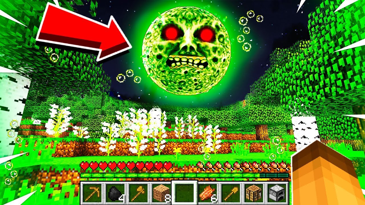 I SUMMONED The TOXIC LUNAR MOON in Minecraft!