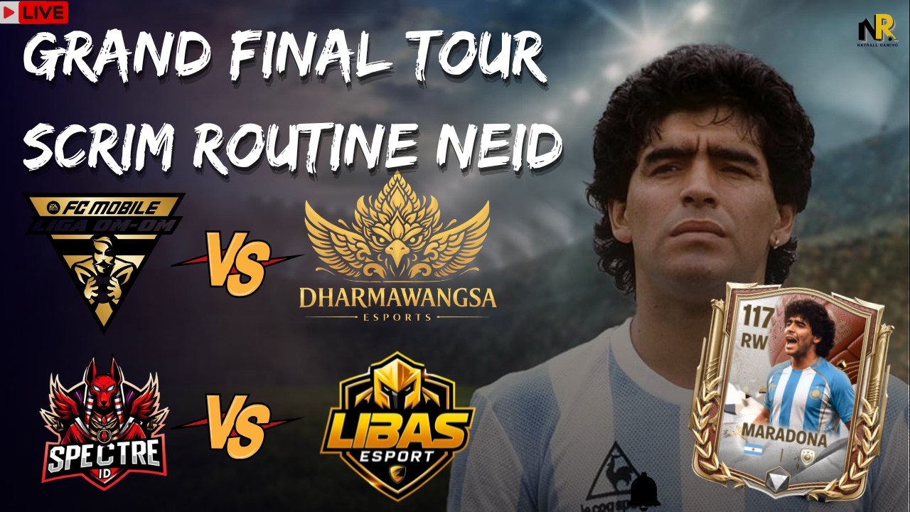 GRAND FINAL !! TOUR SCRIM ROUTINE NEID SEASON 3 !!  EA SPORTS FC MOBILE 26