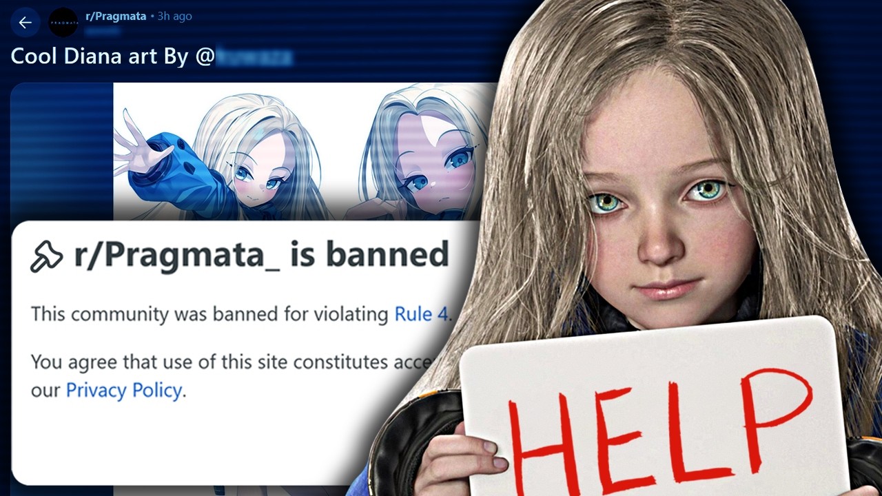 The Most Disturbing Gaming Subreddit Got BANNED… Pragmata