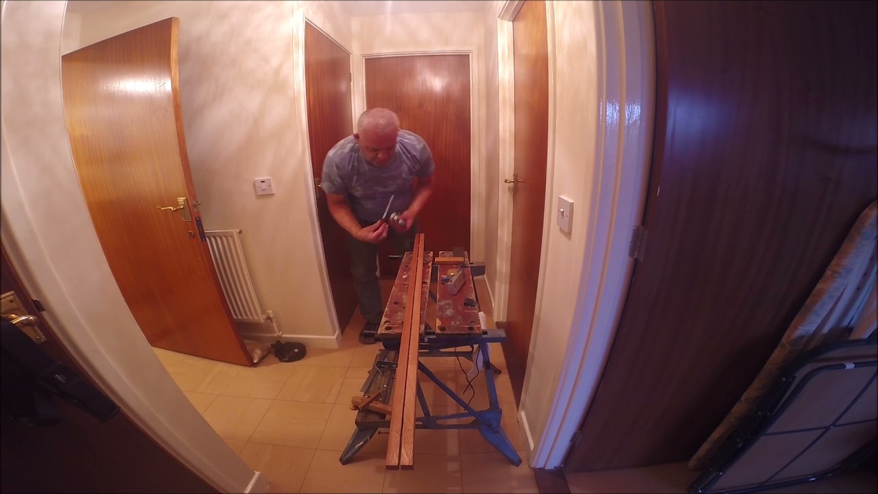 Make a wooden rough planing form for split cane fishing rods part two