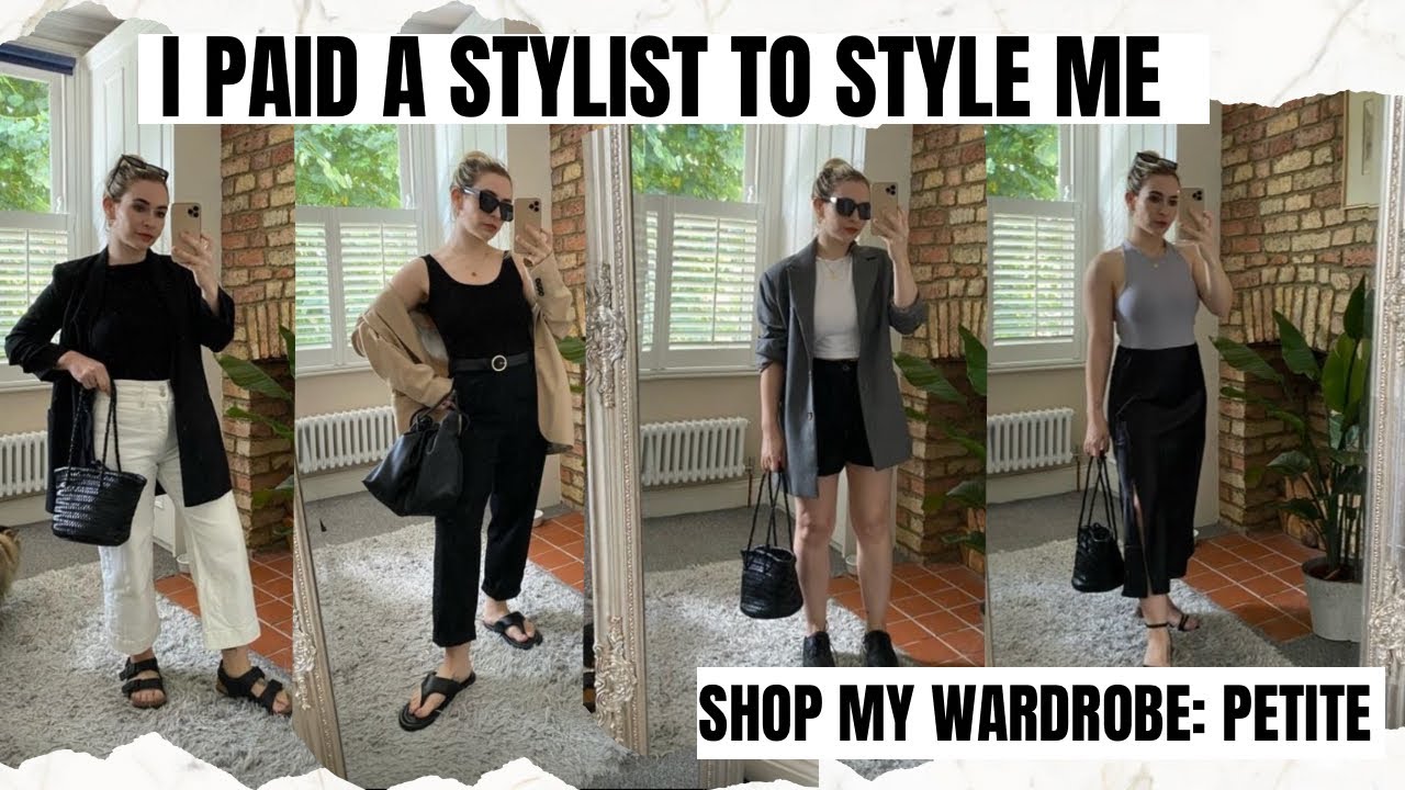 I paid a stylist to style me | Petite Minimal Shopping my Wardrobe