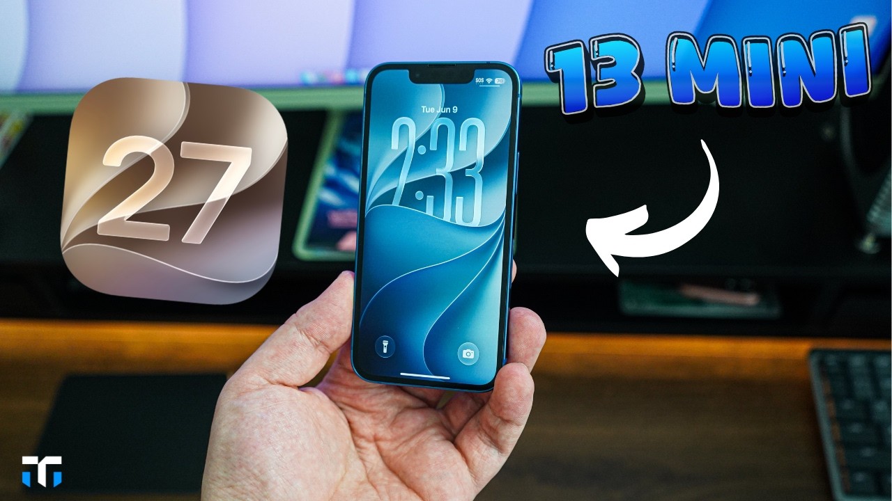 iOS 27 on the iPhone 13 mini!