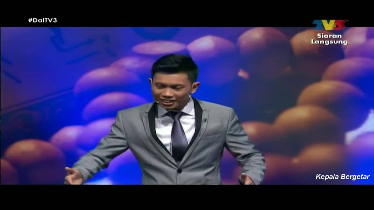 Da'i Niezal di pusingan akhir semalam