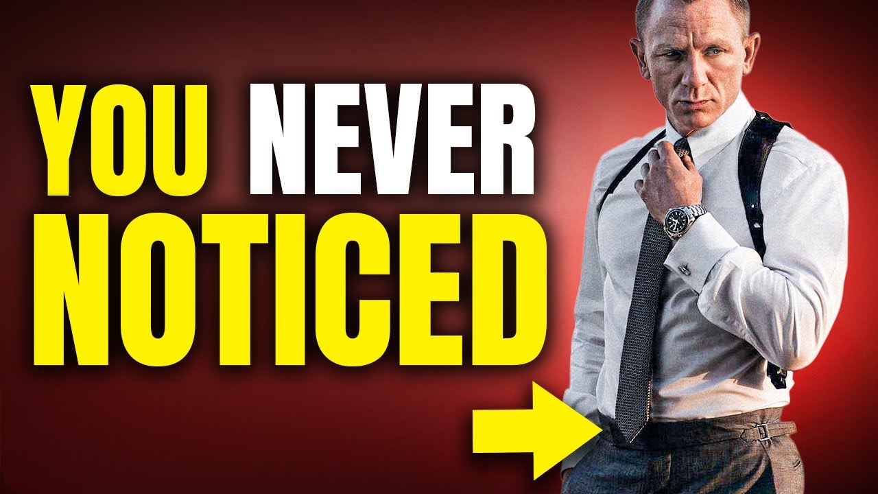Why James Bond Doesn't Wear A Belt