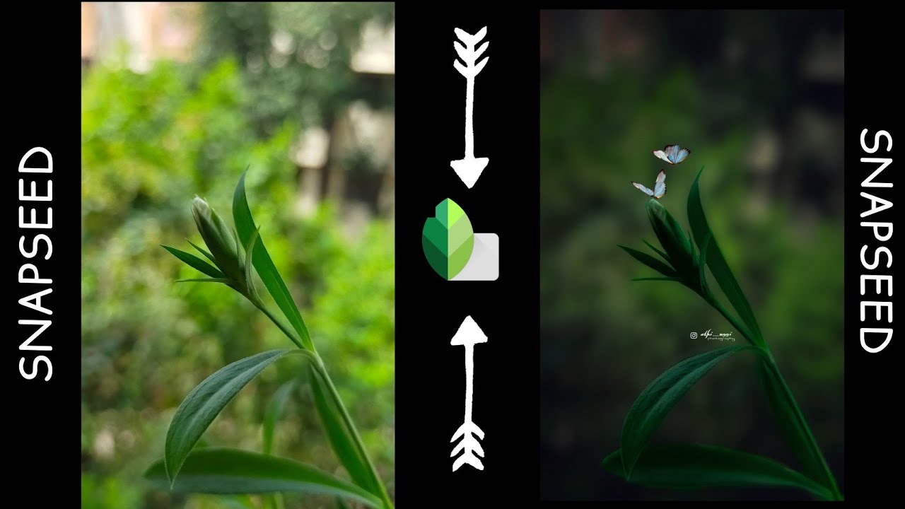 Snapseed Dark Mode Photo Editing In Mobile Phone (Snapseed Tutorial ) #SNAPSEED #LIGHTROOM #PICSART