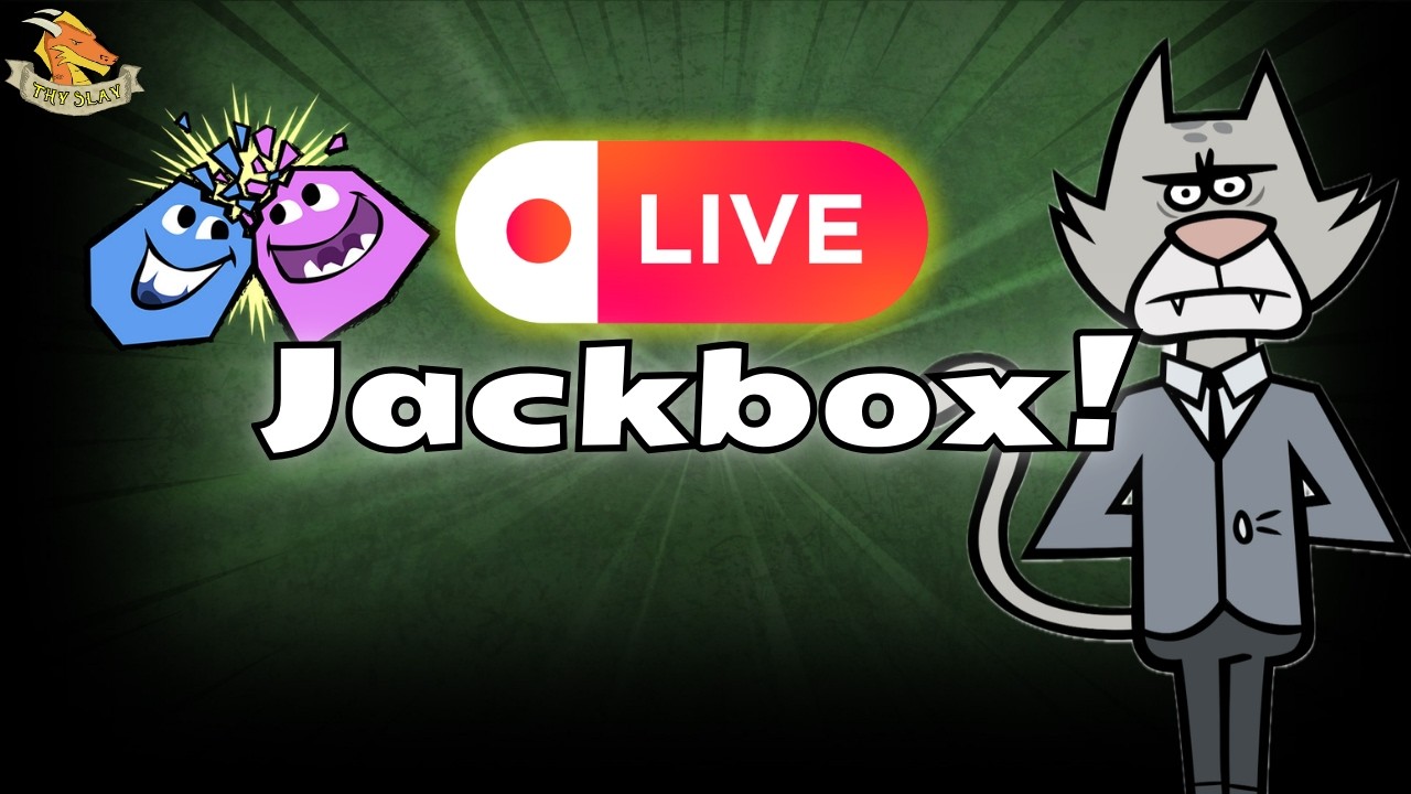 🔴 LIVE Jackbox Party Games! Chaos, Laughs & Viewer Join-In 🎮