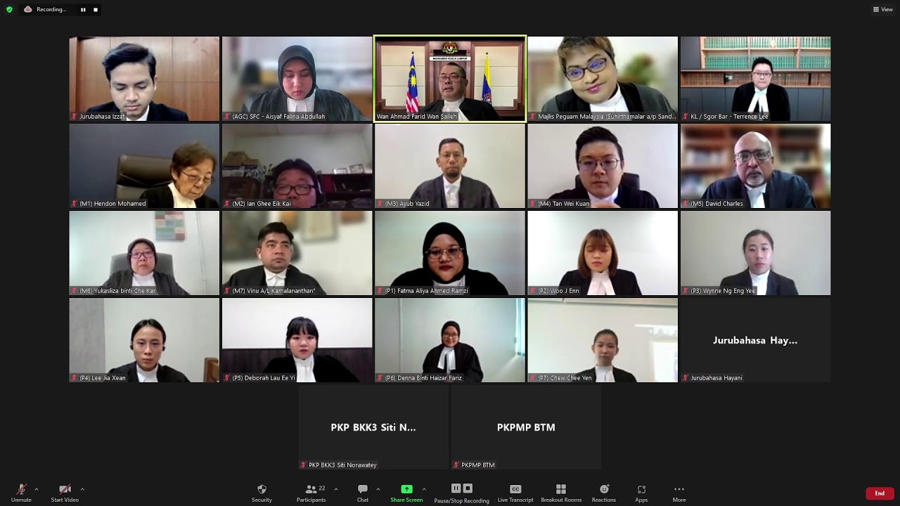 Pendengaran Permohonan Call to the Bar di Mahkamah Tinggi Kuala Lumpur, BKK 3 (Sesi 1)