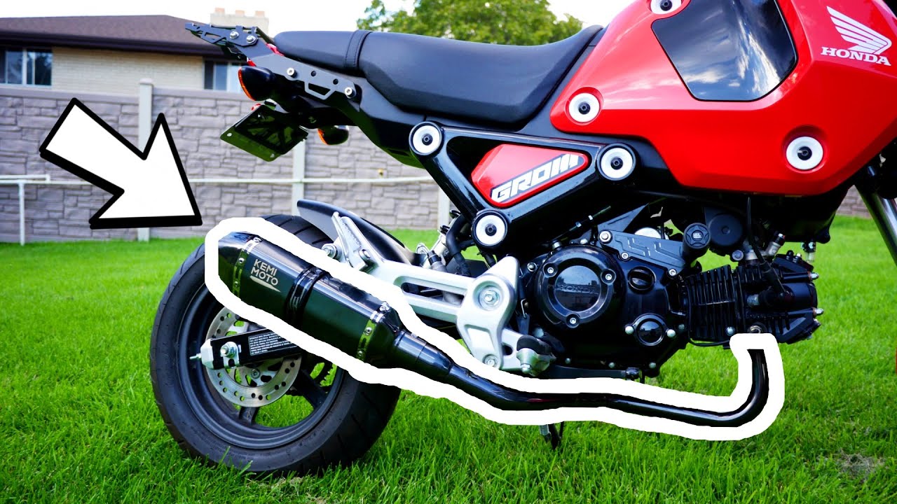 I Found the BEST Exhaust for your Honda Grom!