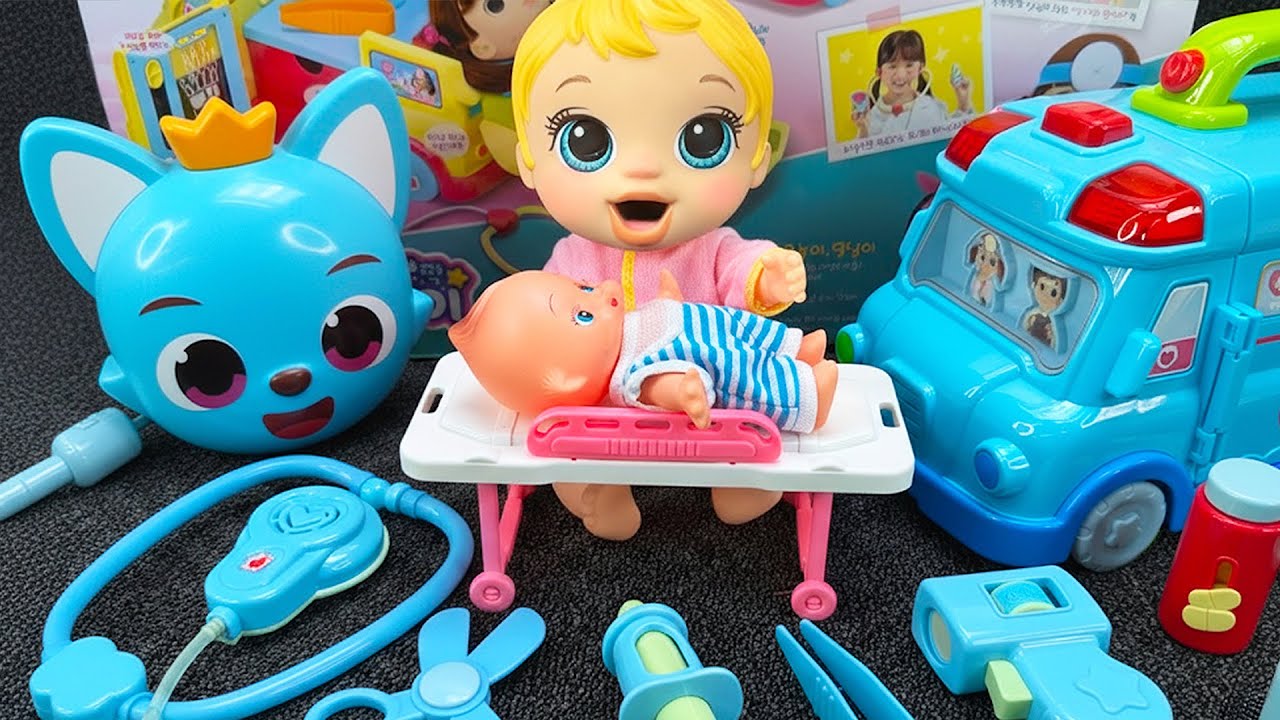 24 Minutes Satisfying Unboxing COCOMELON Doctor Set Toys, Ambulance First Aid Toys | Bunny Unboxing