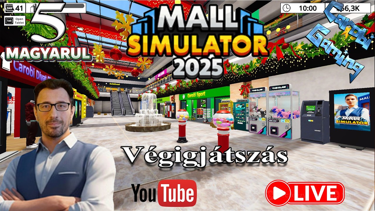 Mall Simulator LIVE 5# – Ma kiviszem a játékot (Végigjátszás kísérlet)