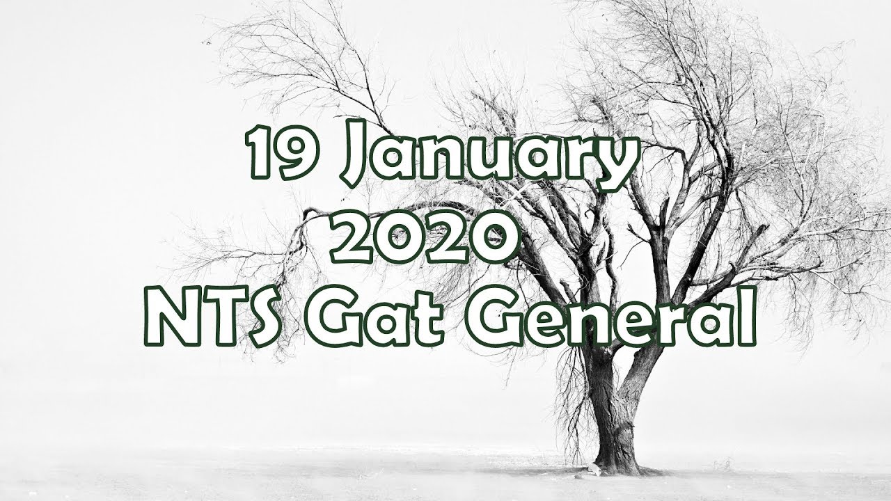 Part 1: Gat General Past Paper 19 januray 2020 Solved Papers