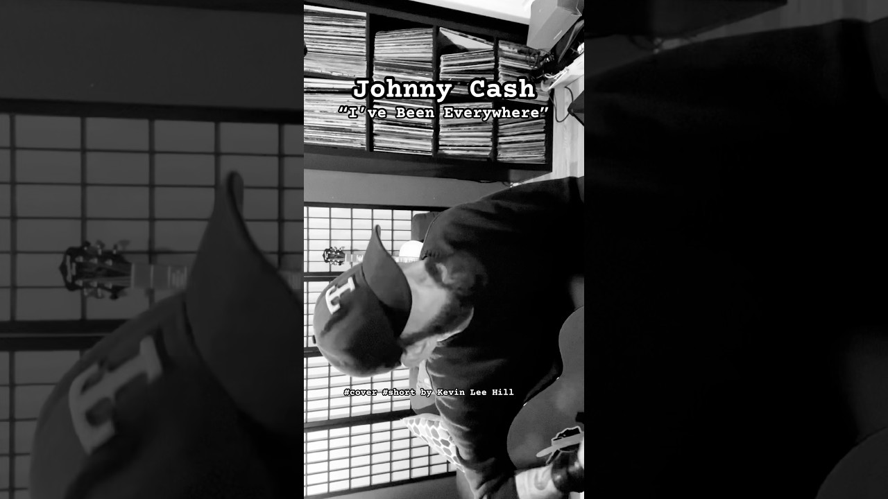 Johnny Cash &ldquo;I&rsquo;ve Been Everywhere&rdquo; #cover #acousticcover #country #music #shorts #travel #usa