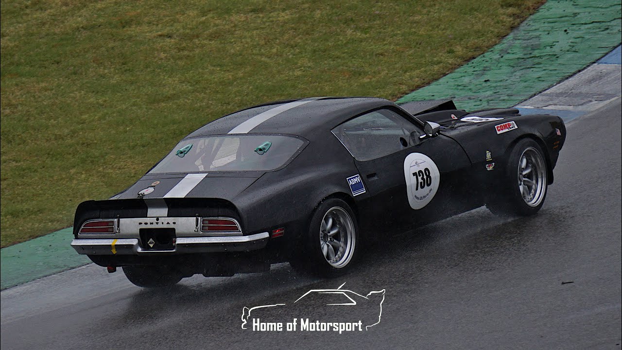ONBOARD - Original 1971 Pontiac Firebird Trans Am/Formula Race Car I 6.4L V8 Sound at Hockenheimring