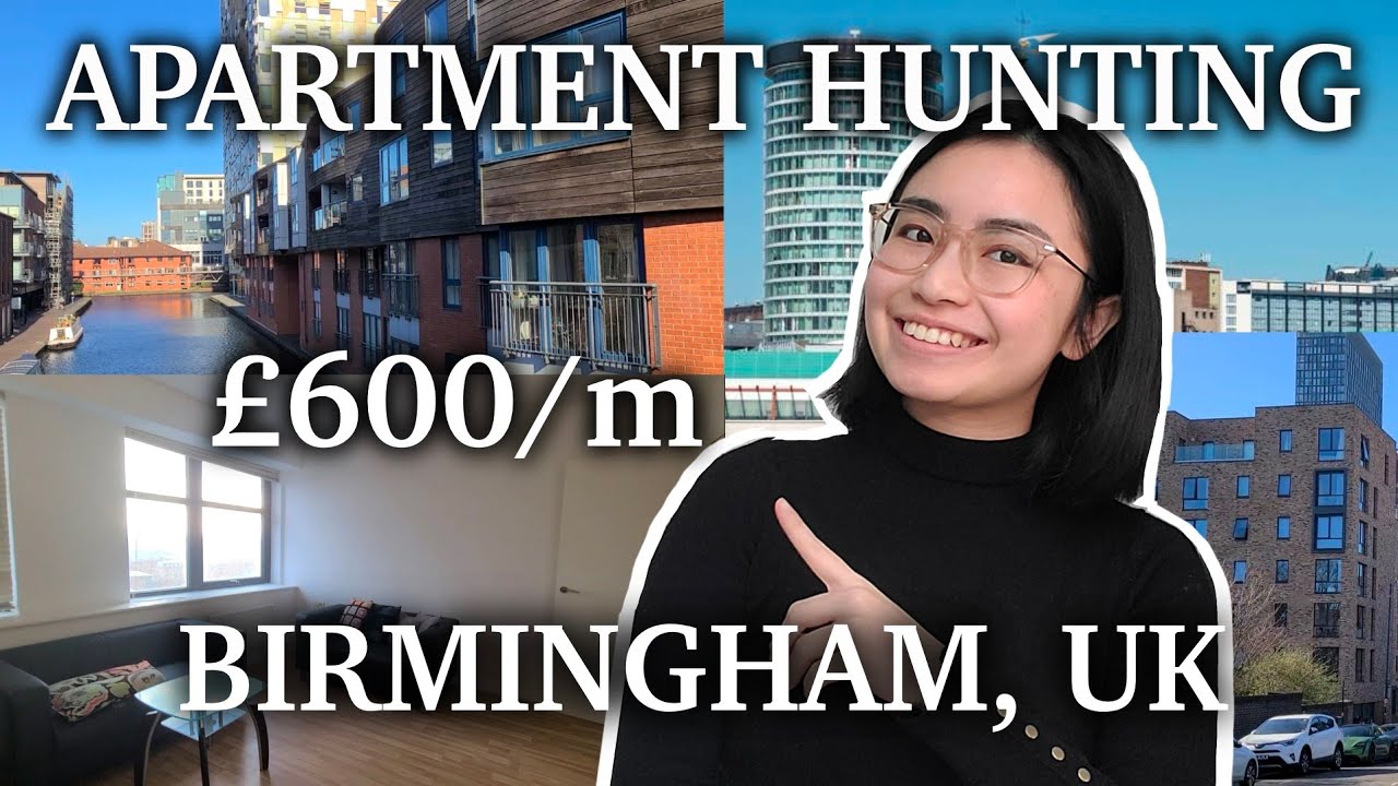 Apartment Hunting In Birmingham | £600 Rent Flat Tours & Prices | UK Apartment Hunting 2025