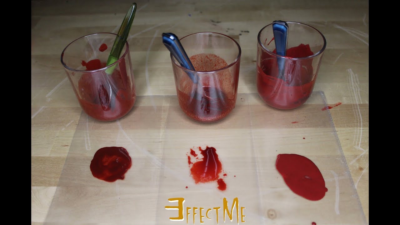 Basic/Halloween: 3 Ricette Sangue Finto (3 ways to Fake Blood)