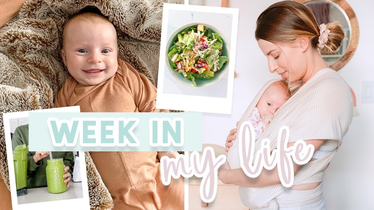 WEEK IN THE LIFE AS A NEW MOM | My Work From Home Routine + Finding Balance!