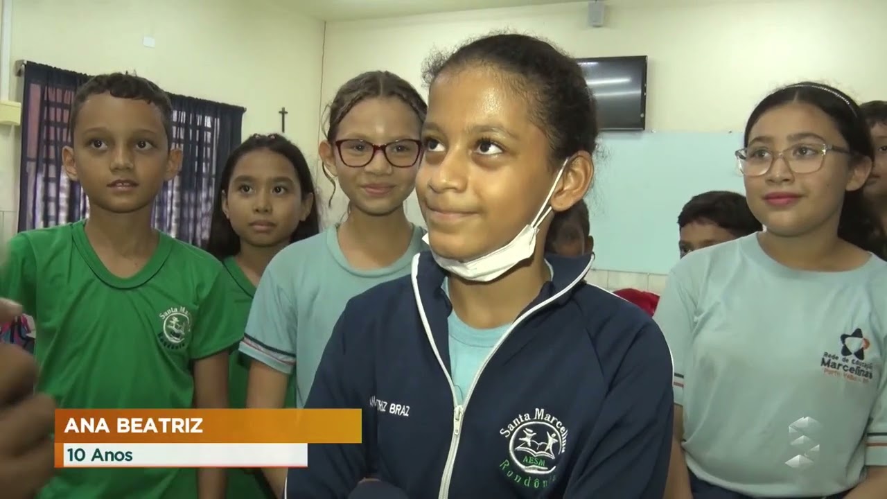 Estudantes da Escola Marcelo Cândia em Porto Velho realizam mutirão de limpeza