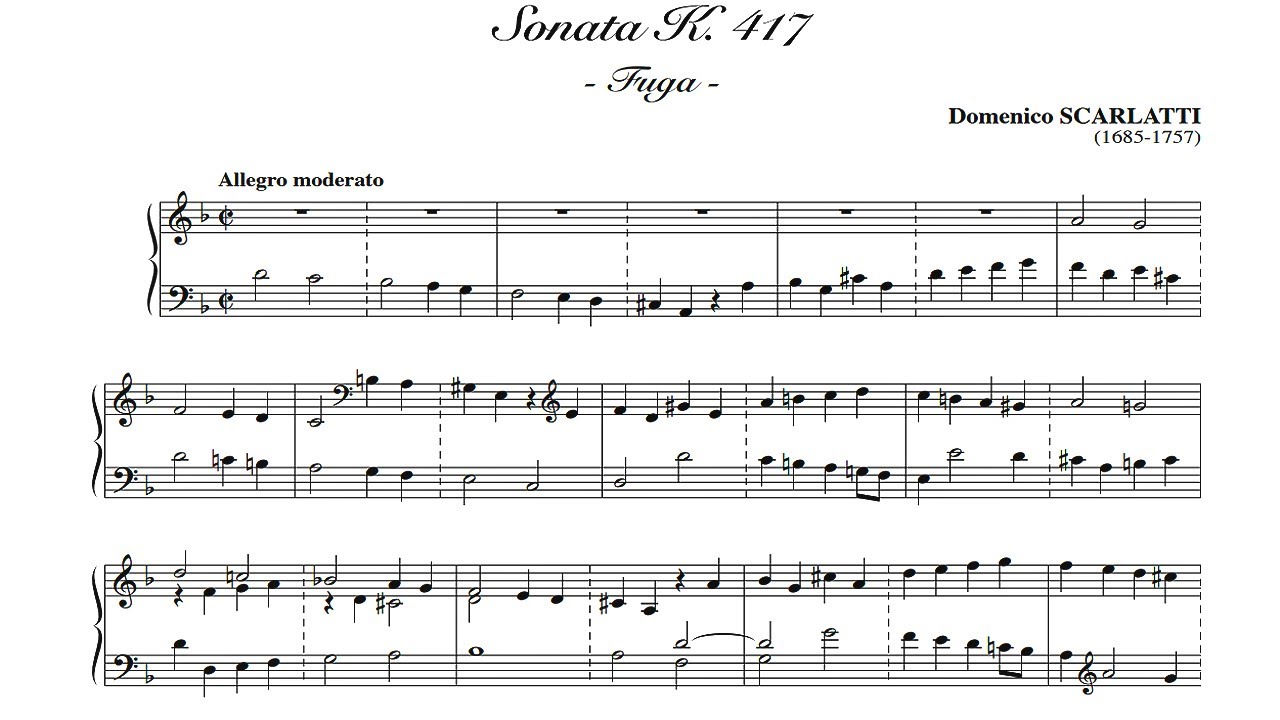 Scarlatti: Sonata in D minor, K 417 / L 462 -  / Anthony di Bonaventura, 1972 - CSQ-2044