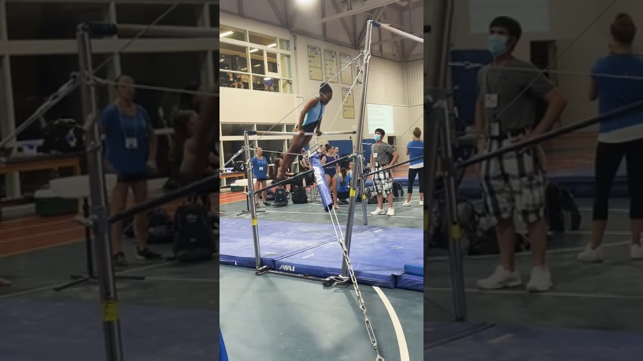 Amanda B Xcel Gold Bar Routine 9.025 2022 Regionals Meet