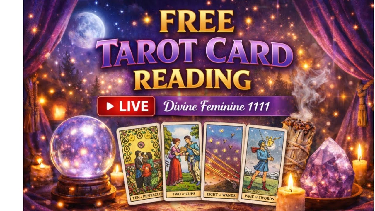 🔮 FREE Intuitive Tarot LIVE &ndash; General Collective Guidance