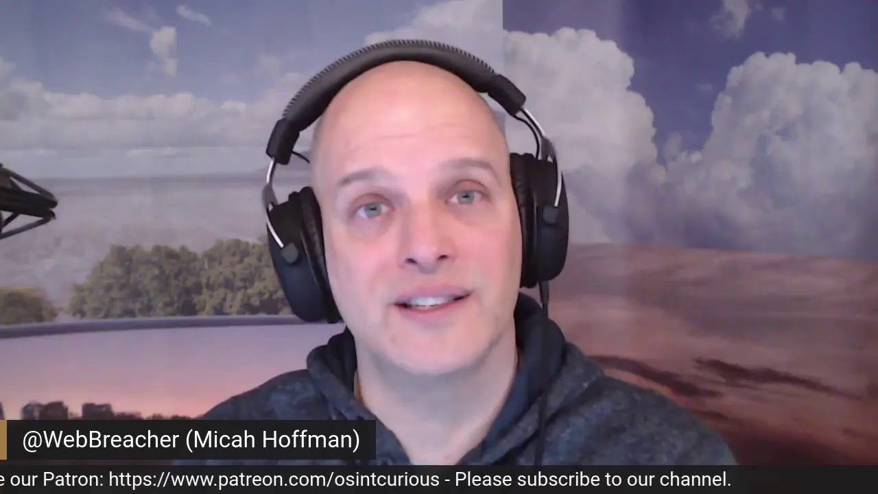 #OSINTCurious #LiveStream #OSINT Hangout