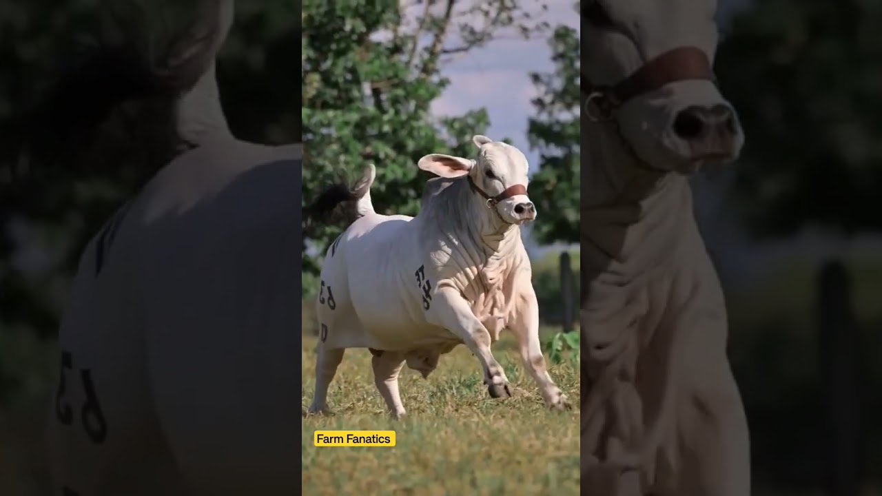 Hyper Active Ongole Bull # Ongole Bulls # Ongole Bulls in Brazil
