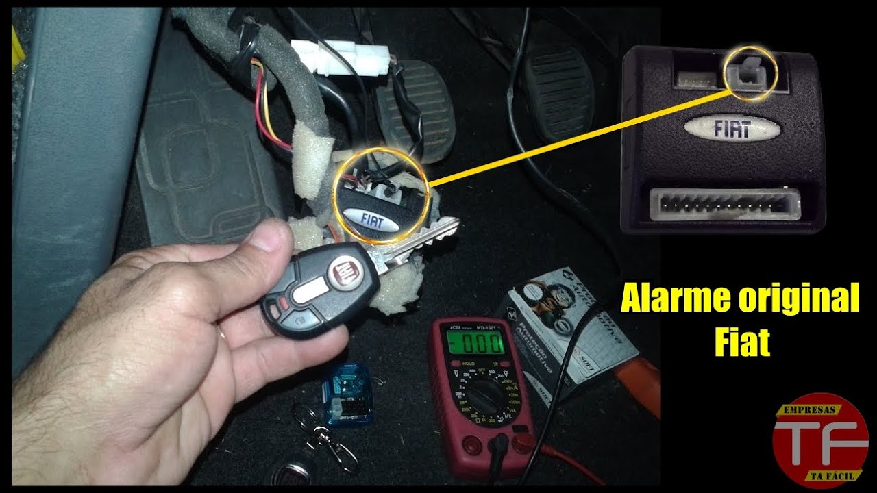 Dúvidas sobre fio de descida de vidro ou auxiliar e conector original linha Fiat