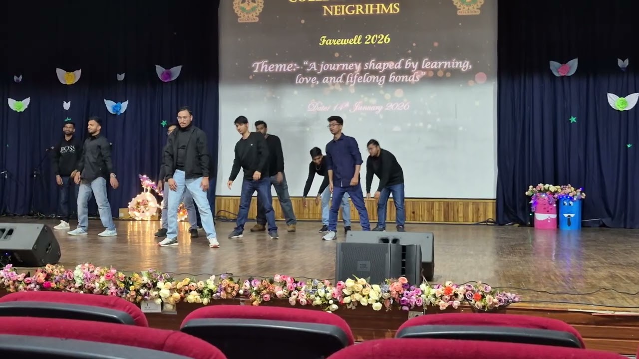 FareWell Funny 🤣 Dance Government Nursing College NEIGRIHMS 