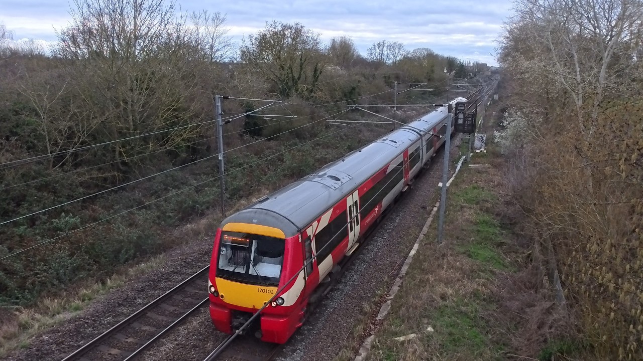 XC 170102 - 1N59 Stansted Airport to Birmingham New Street service on 27.02.2026