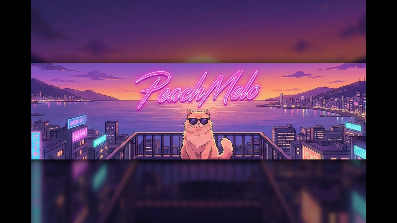 Neon Sunset & City Lights | 1 Hour Retro City Pop & Mellow Beats