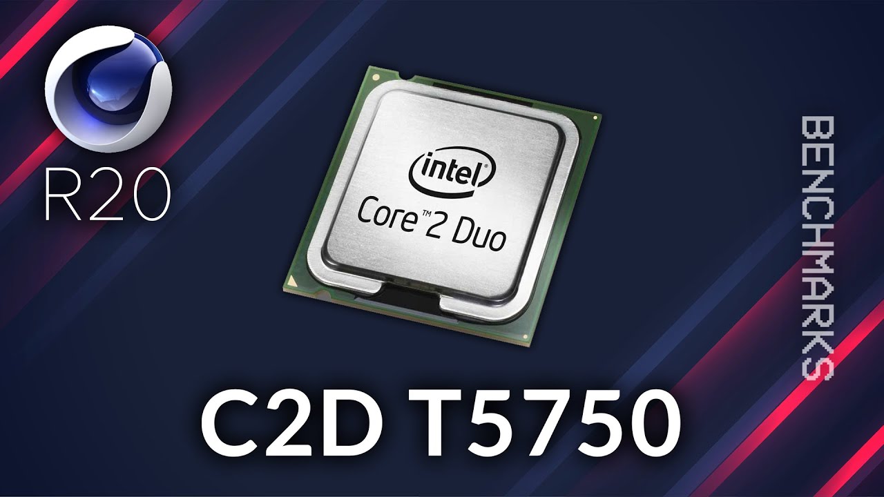 Cinebench R20 Intel Core 2 Duo T5750 2.0 GHz