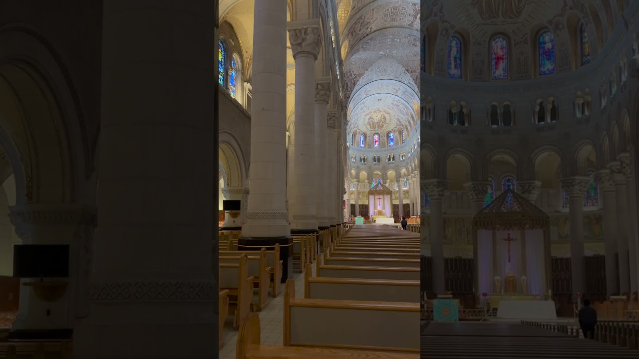 Sainte Anne de Beaupré Basilica in Quebec, Canada