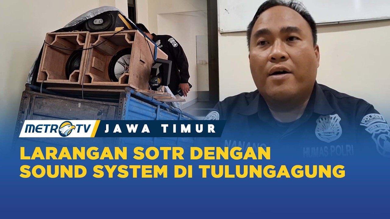 Polres Tulungagung Larang Sahur on The Road Berlebihan