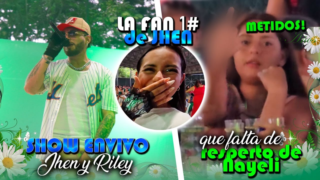 No te pierdas la presentación ENVIVO DE JHEN Y RILEY | NAYE nos falto el respeto y nos saco el dedo😨