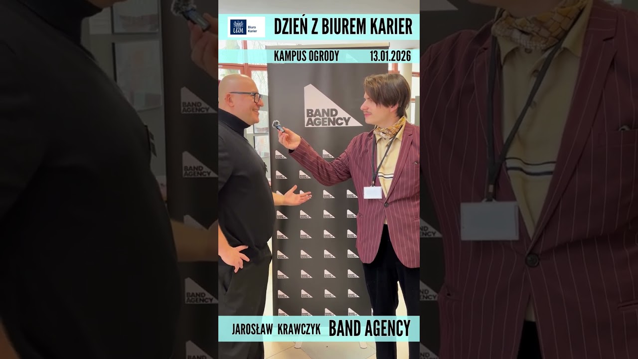 Pracuj w Band Agency! Dzień z Biurem Karier UAM na Kampusie Ogrody - 13.01.2026